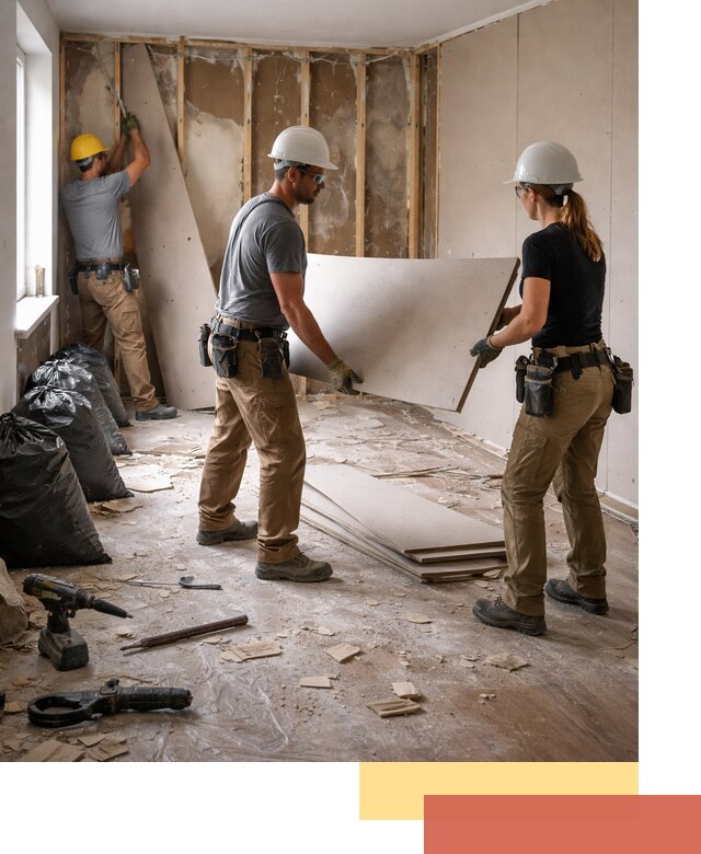 Демонтаж стеновых панелей в Геленджике быстро и аккуратно