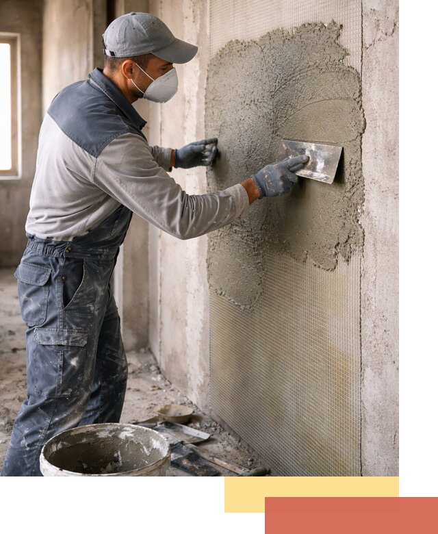 Штукатурка стен по сетке в Геленджике под ключ качественно и быстро