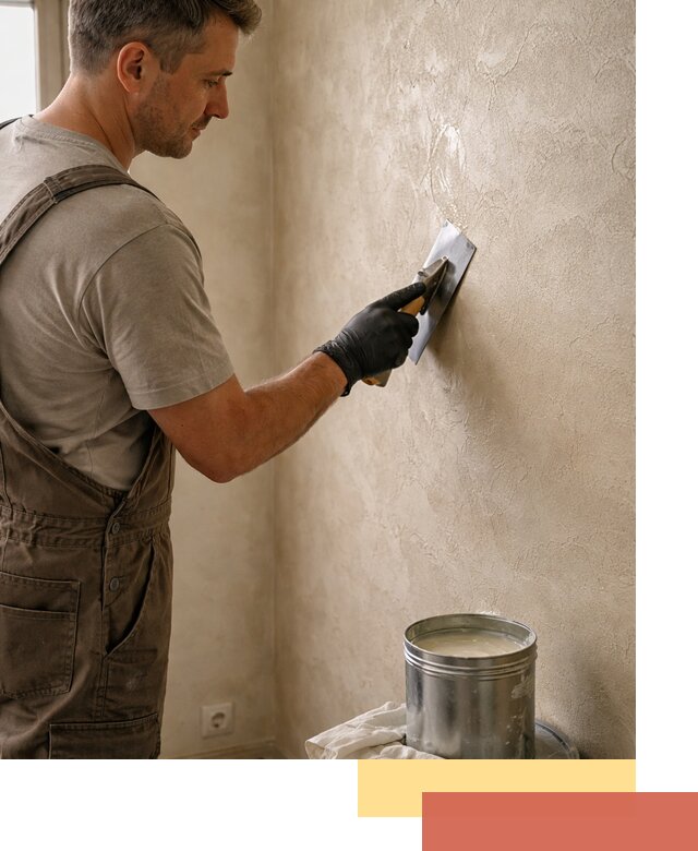 Нанесение воска на штукатурку в Геленджике для защиты и блеска