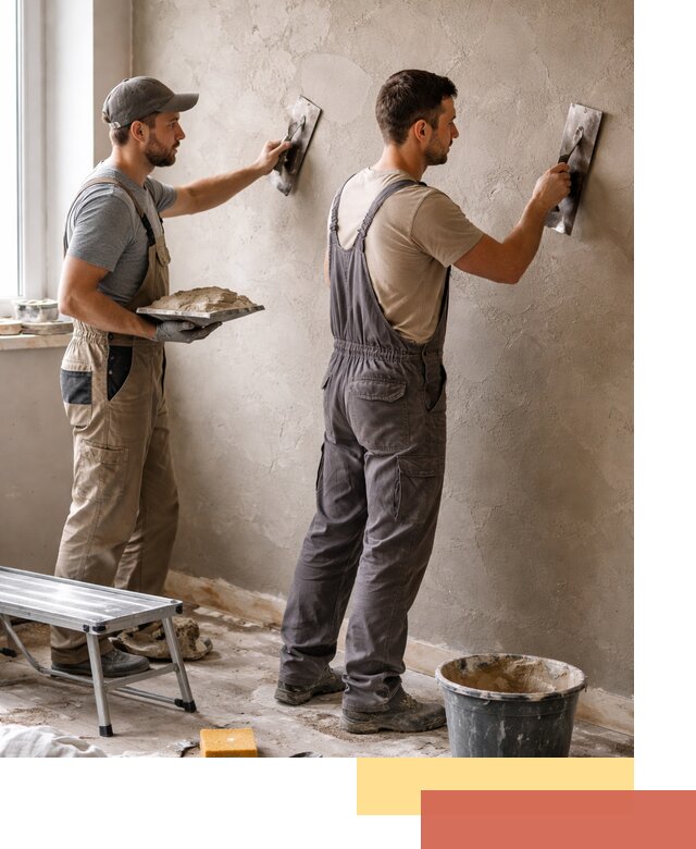 Ремонт декоративной штукатурки и восстановление фактуры в Геленджике