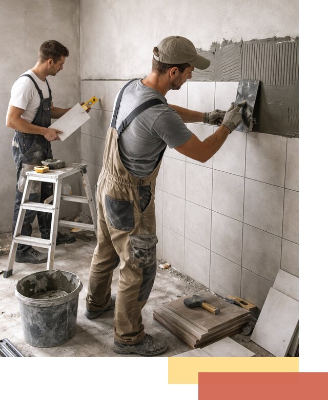 Укладка плитки на стены в Геленджике профессионально и надежно