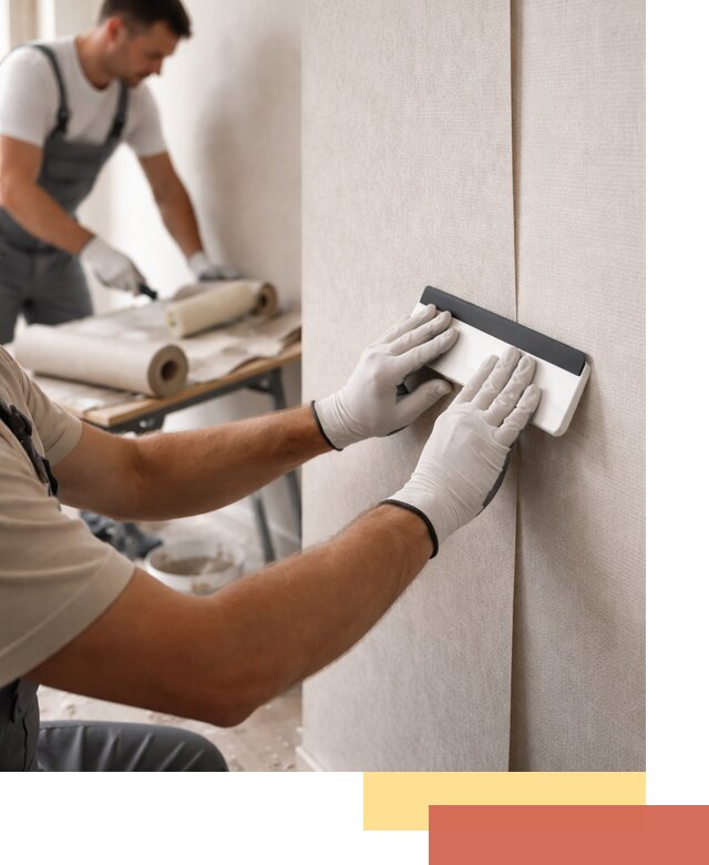 Поклейка обоев под покраску в Геленджике профессионально и быстро