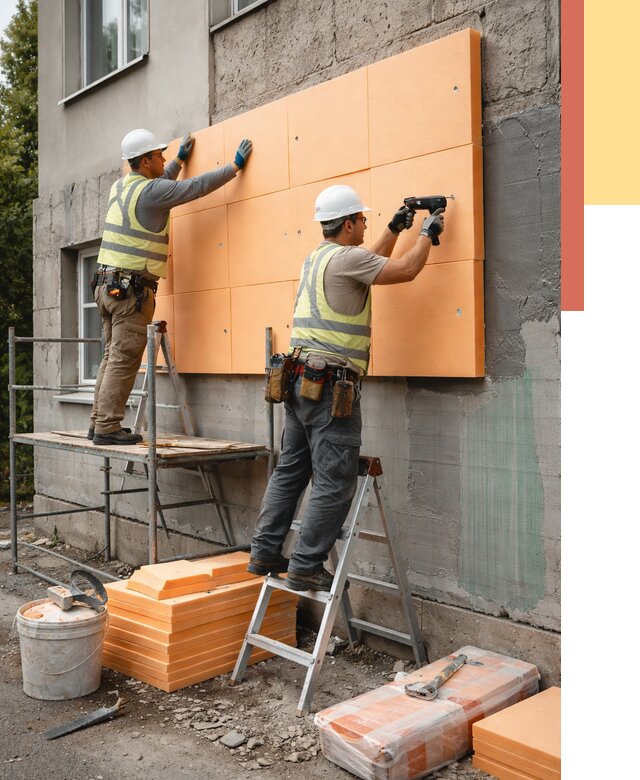 Утепление стен пеноплексом в Геленджике от 1923 руб./м2 — быстро и недорого | ОТДЕЛОЧНИК-Глн