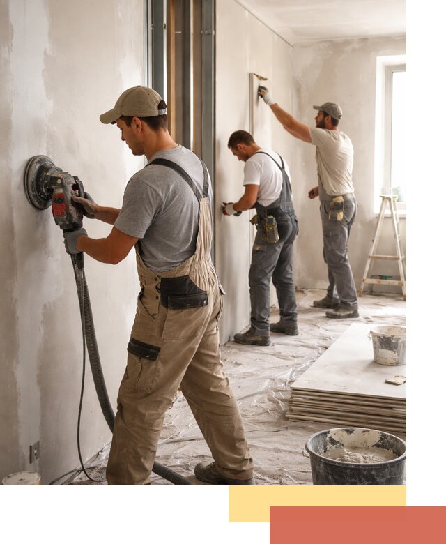 Профессиональная отделка стен в Геленджике качественно и в срок