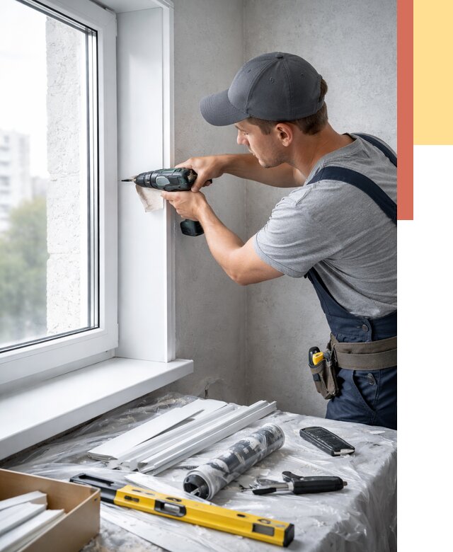 Установка пластиковых откосов в Геленджике от 2339 руб. | ОТДЕЛОЧНИК-Глн монтаж, быстро и недорого