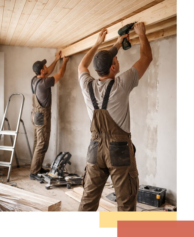 Монтаж потолка из вагонки в Геленджике профессионально и аккуратно