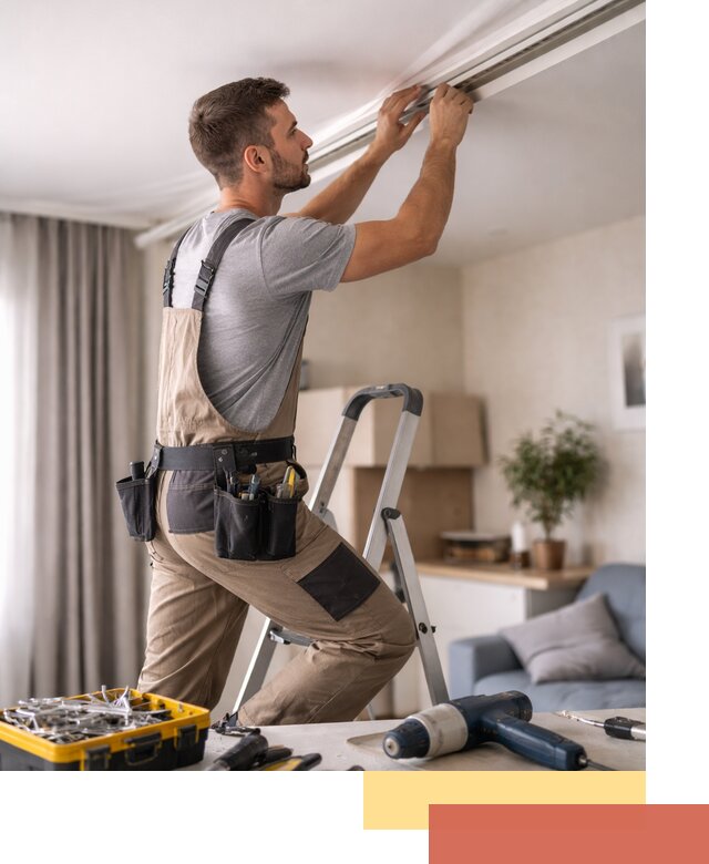 Ремонт натяжных потолков в Геленджике — качественно и оперативно