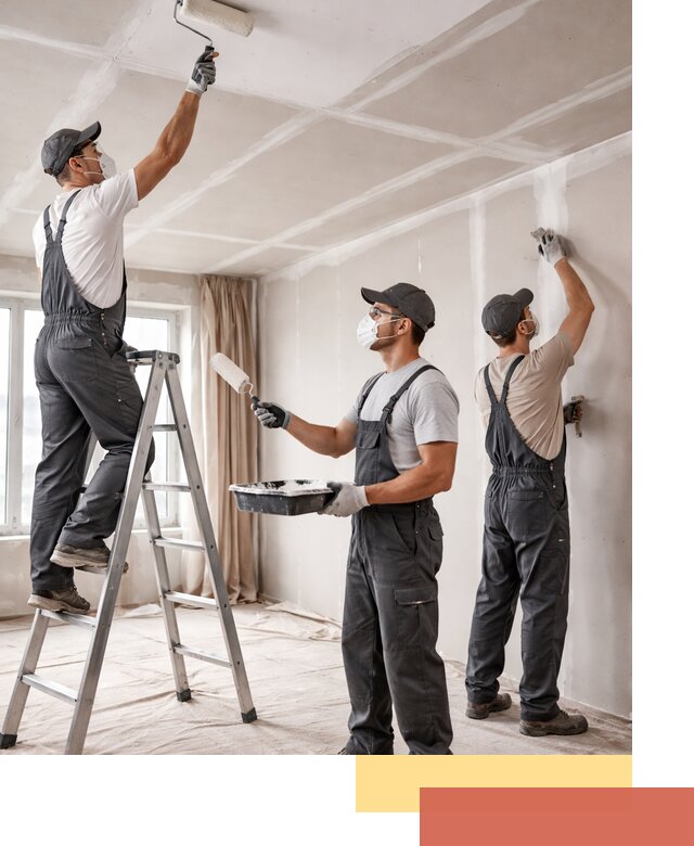 Покраска потолка из гипсокартона в Геленджике качественно и недорого