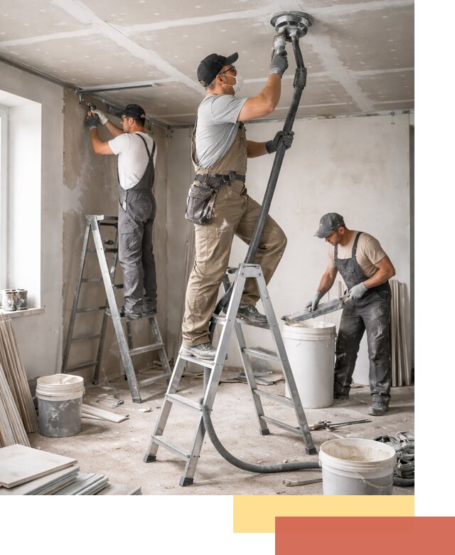 Ремонт потолка из гипсокартона в Геленджике: быстрый и качественный монтаж