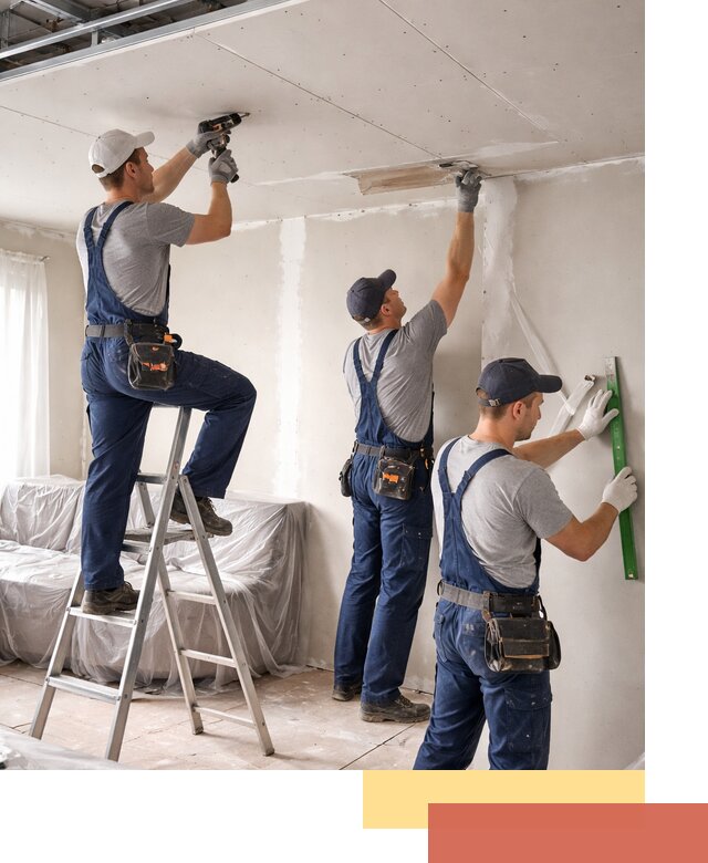 Профессиональная отделка потолка в Геленджике быстро и качественно