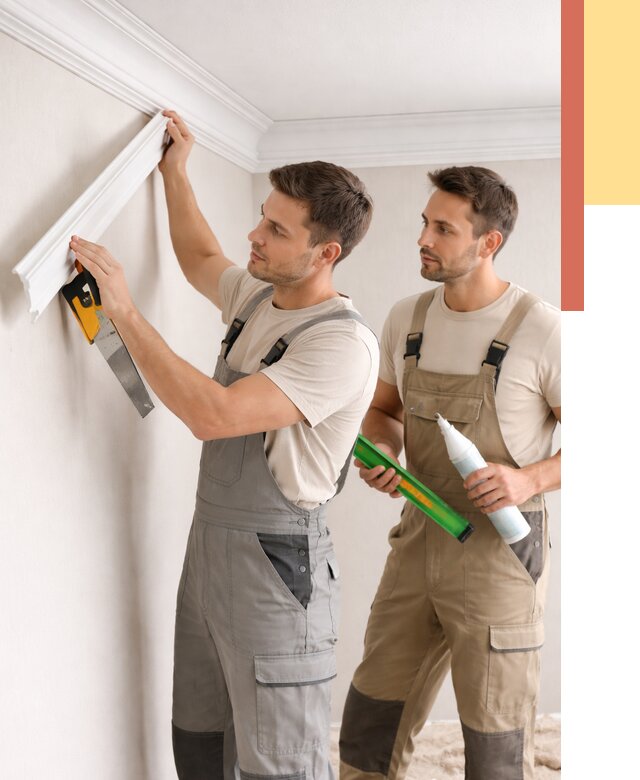 Монтаж потолочного плинтуса в Геленджике от 2391 руб. — быстро и недорого | ОТДЕЛОЧНИК-Глн